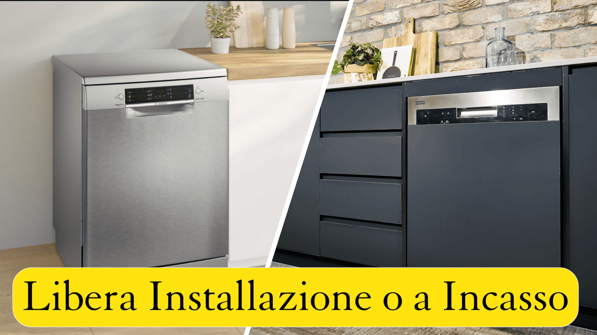 Lavastoviglie a Libera Installazione o a Incasso: Quale Scegliere?